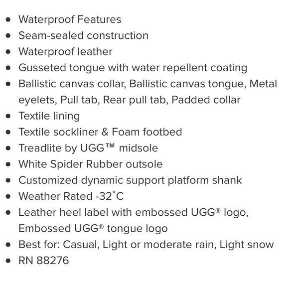 UGG Men’s Emmett Boot Mid Moss Green - Picture 9 of 9